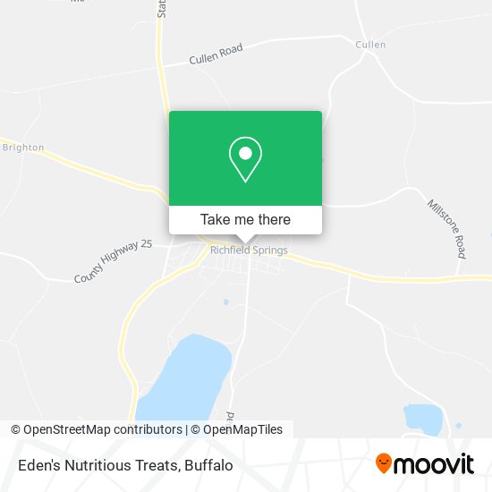 Mapa de Eden's Nutritious Treats