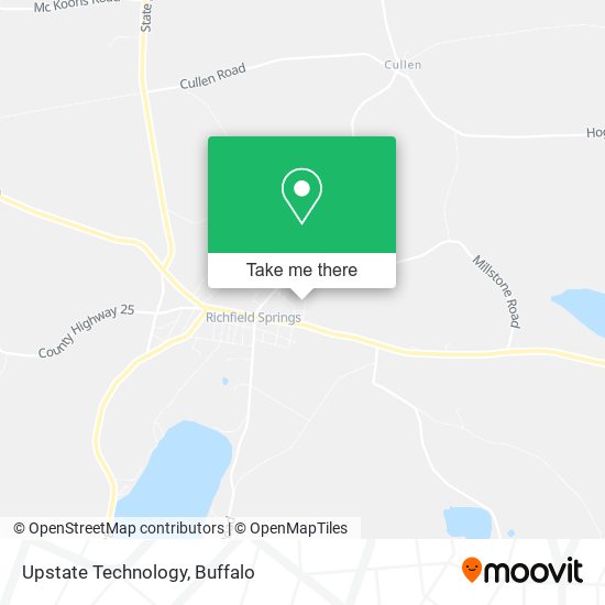 Mapa de Upstate Technology