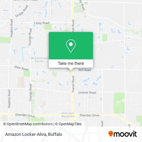 Amazon Locker-Aliva map