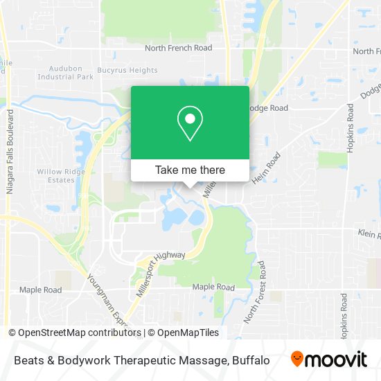Mapa de Beats & Bodywork Therapeutic Massage