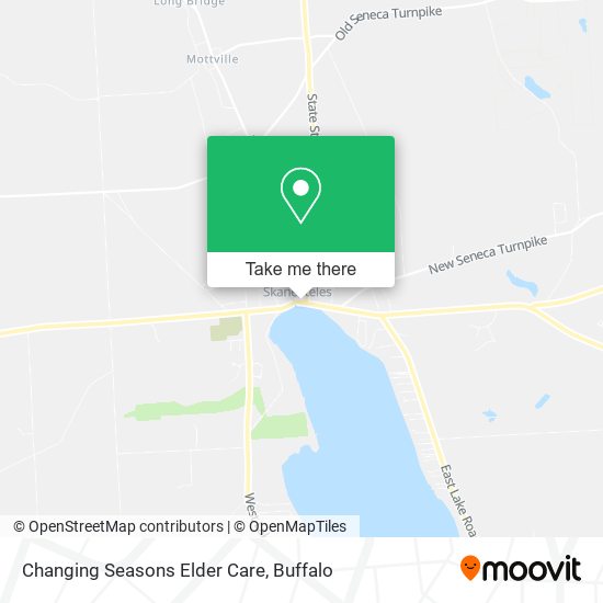 Changing Seasons Elder Care map