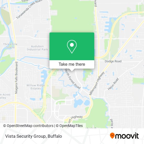 Vista Security Group map