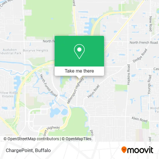 ChargePoint map