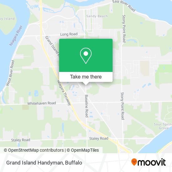 Mapa de Grand Island Handyman