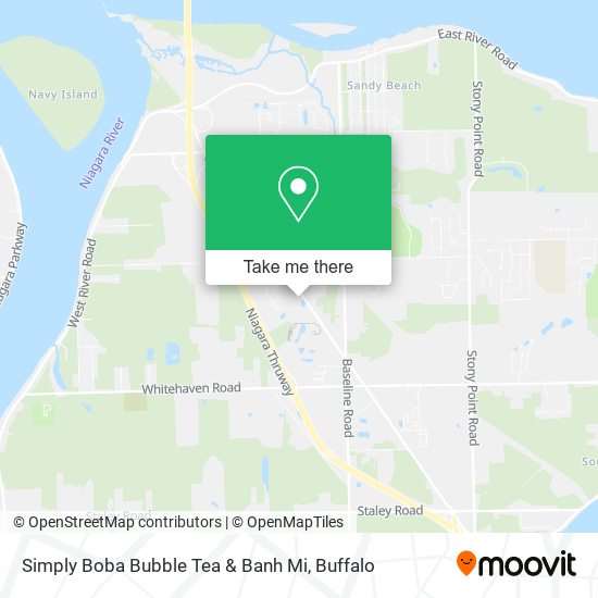 Mapa de Simply Boba Bubble Tea & Banh Mi
