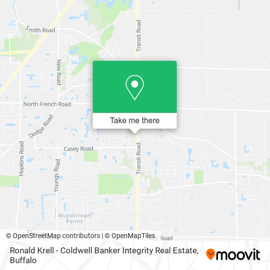 Mapa de Ronald Krell - Coldwell Banker Integrity Real Estate