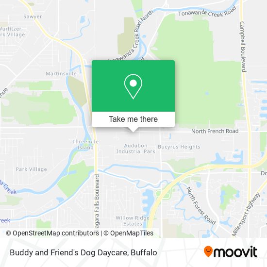 Buddy and Friend's Dog Daycare map