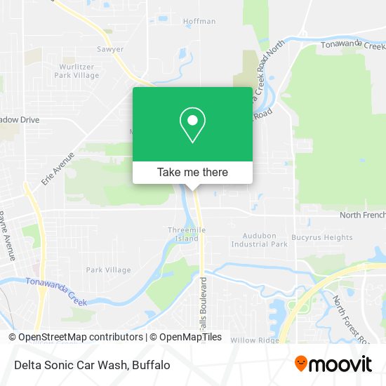Mapa de Delta Sonic Car Wash