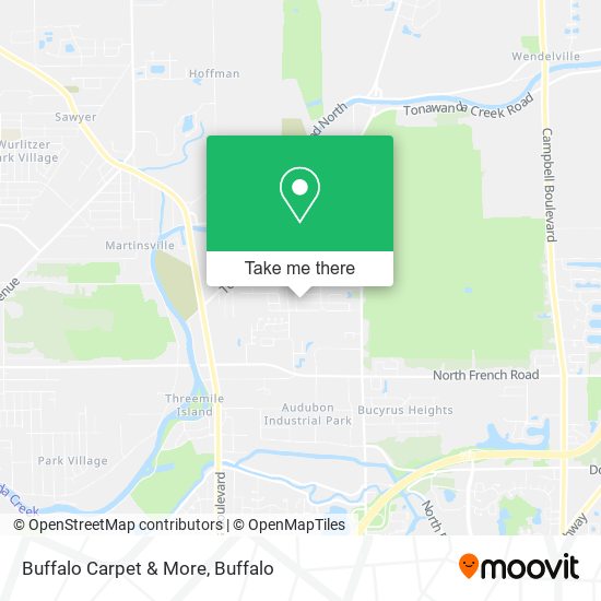 Mapa de Buffalo Carpet & More
