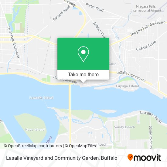 Mapa de Lasalle Vineyard and Community Garden
