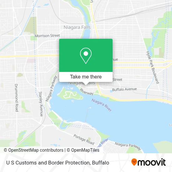 U S Customs and Border Protection map