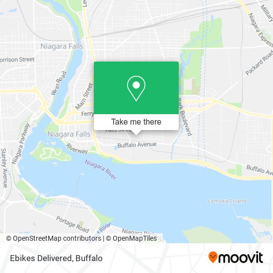 Ebikes Delivered map