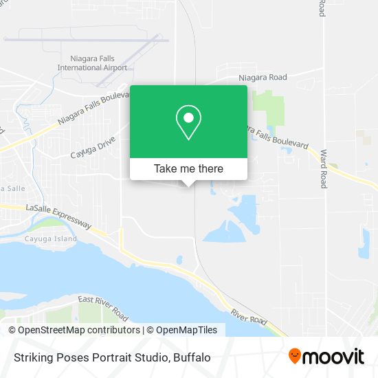 Striking Poses Portrait Studio map