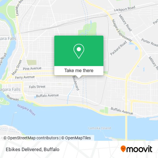 Mapa de Ebikes Delivered