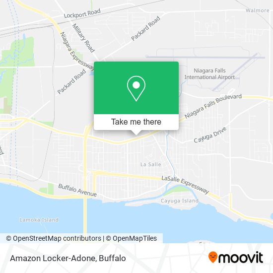 Mapa de Amazon Locker-Adone