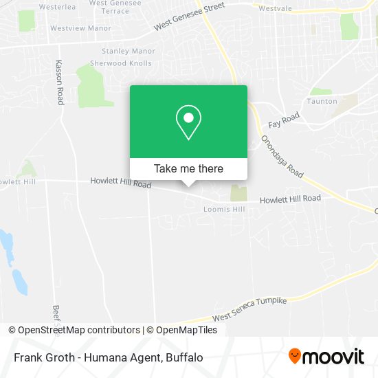 Frank Groth - Humana Agent map