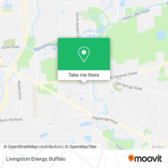 Mapa de Livingston Energy
