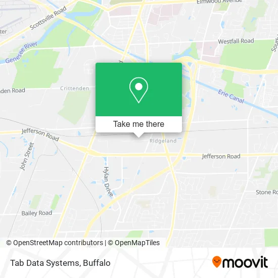 Tab Data Systems map
