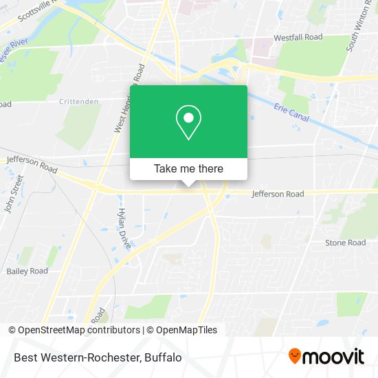 Mapa de Best Western-Rochester
