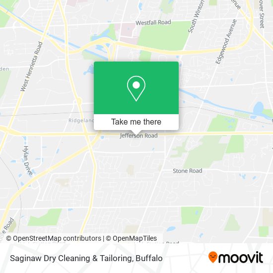 Mapa de Saginaw Dry Cleaning & Tailoring