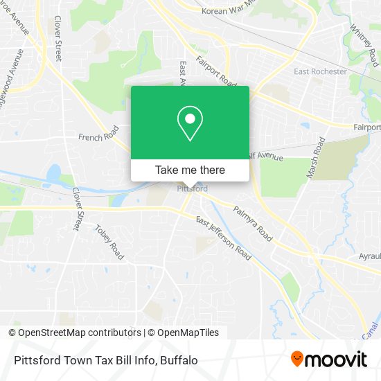 Mapa de Pittsford Town Tax Bill Info