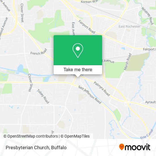 Presbyterian Church map