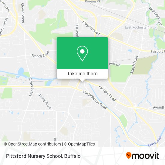 Pittsford Nursery School map