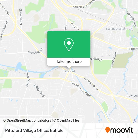 Pittsford Village Office map