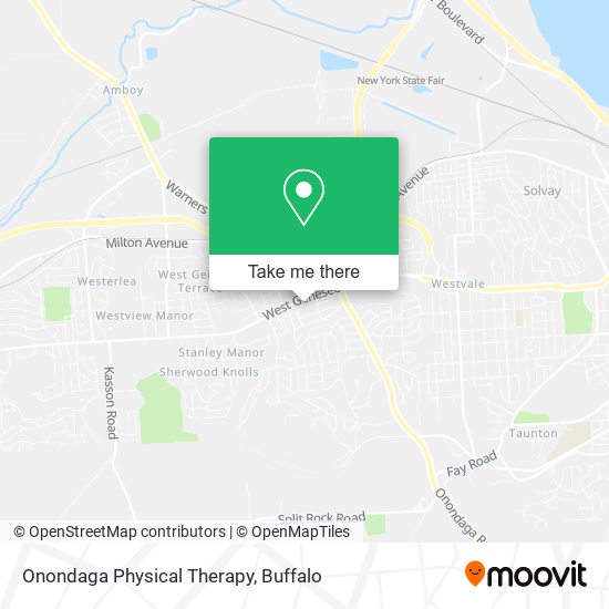 Onondaga Physical Therapy map