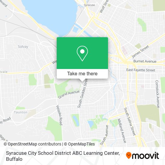 Mapa de Syracuse City School District ABC Learning Center