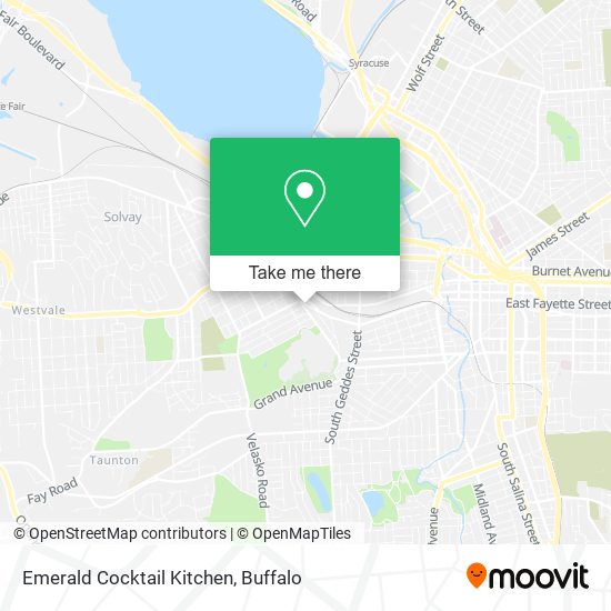 Mapa de Emerald Cocktail Kitchen