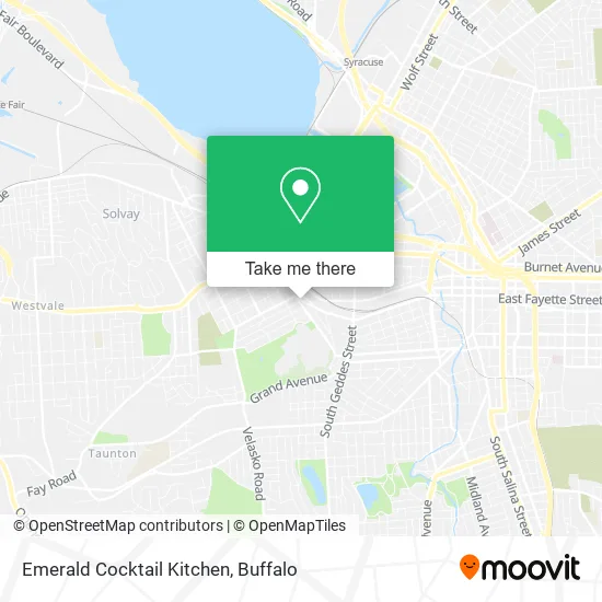 Emerald Cocktail Kitchen map