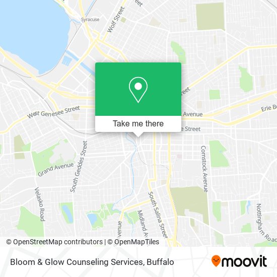 Mapa de Bloom & Glow Counseling Services