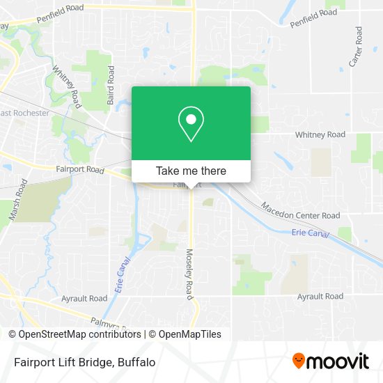 Mapa de Fairport Lift Bridge