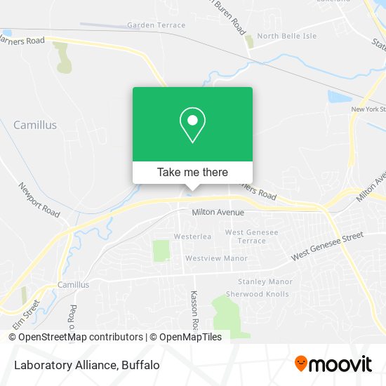 Mapa de Laboratory Alliance