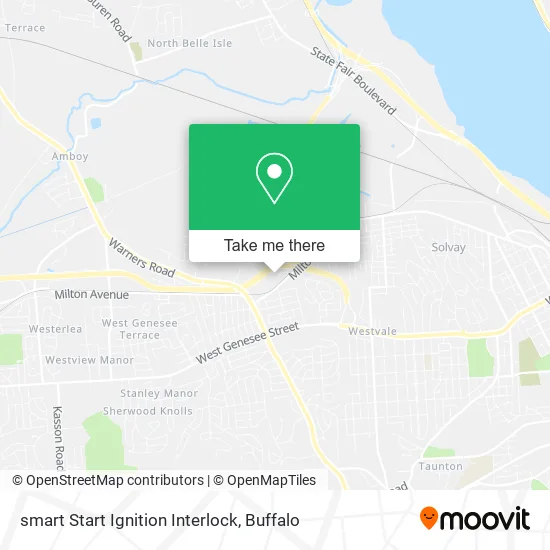 smart Start Ignition Interlock map