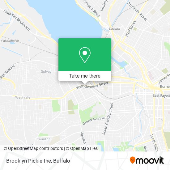 Brooklyn Pickle the map