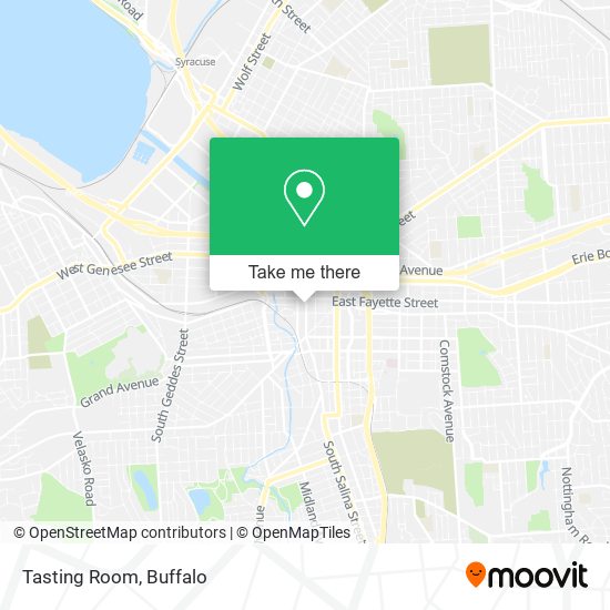 Mapa de Tasting Room