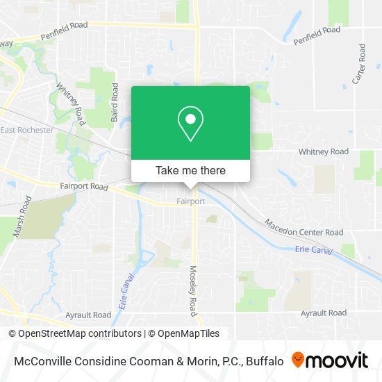 McConville Considine Cooman & Morin, P.C. map