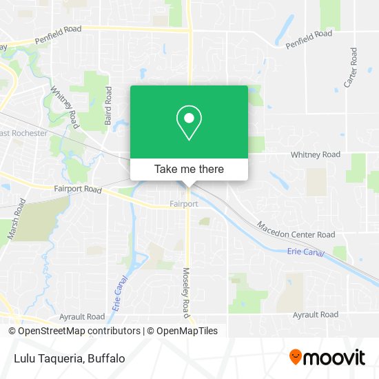 Mapa de Lulu Taqueria