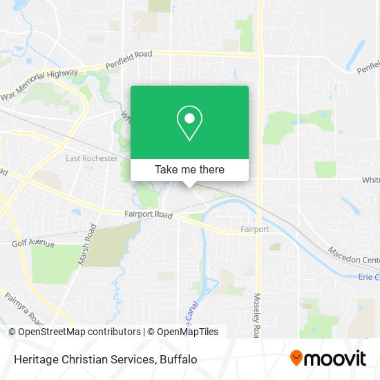 Heritage Christian Services map