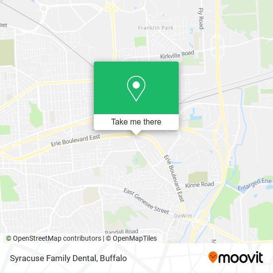 Mapa de Syracuse Family Dental