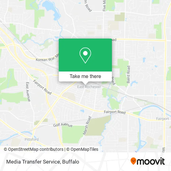 Media Transfer Service map