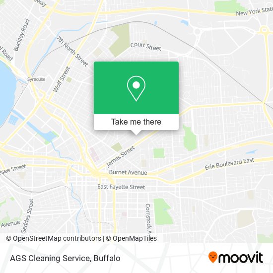 Mapa de AGS Cleaning Service