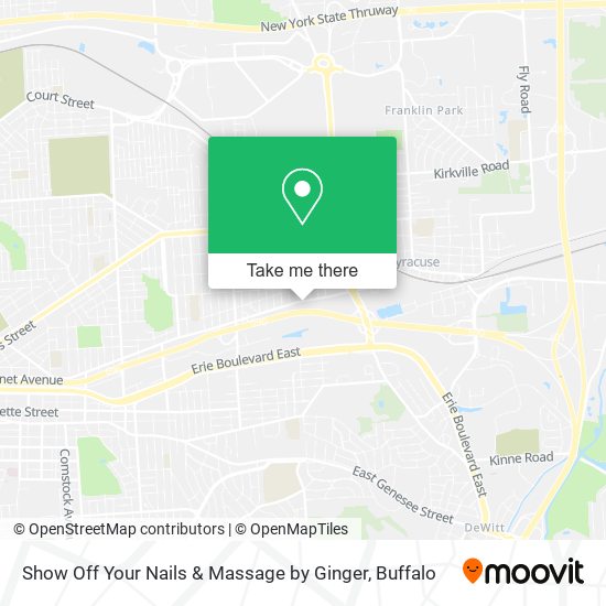 Show Off Your Nails & Massage by Ginger map