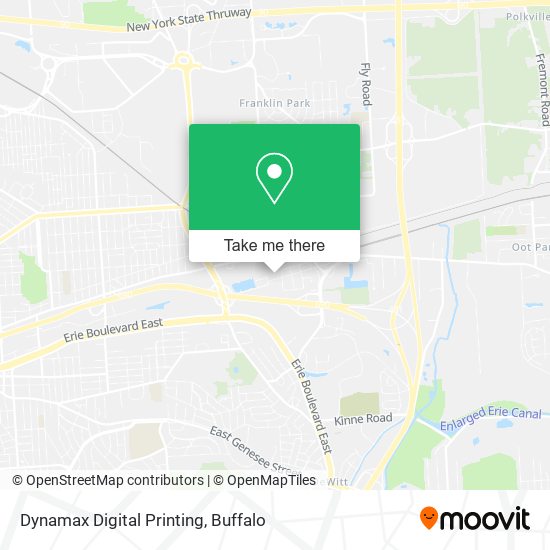 Mapa de Dynamax Digital Printing