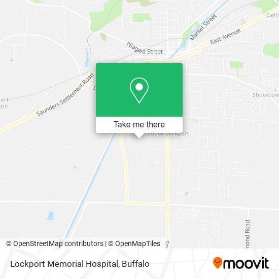 Lockport Memorial Hospital map