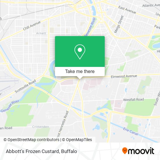Abbott's Frozen Custard map