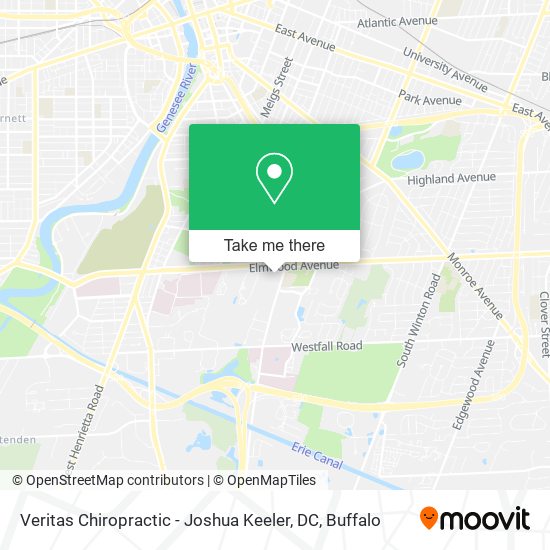 Veritas Chiropractic - Joshua Keeler, DC map