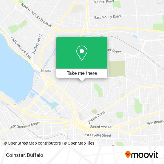 Mapa de Coinstar